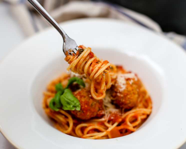 Italian shop pasta sauce